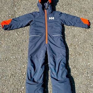 Helly Hansen Dark Blue and Bright Orange Outerwear